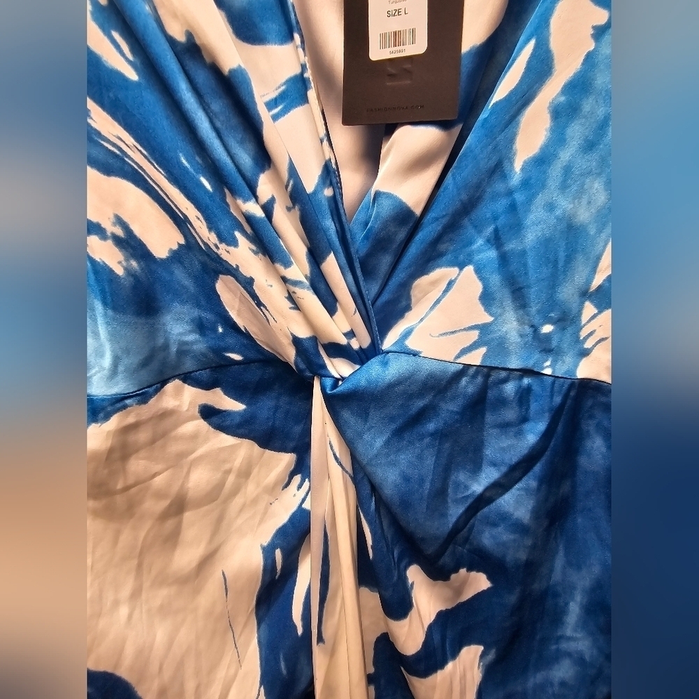 NovaLuxe Mikaela Maxi Dress Sz. L NWT - Picture 9 of 12